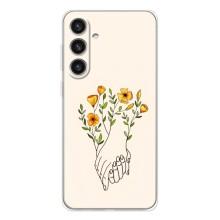 Чехлы для любимой на Гелекси С26 Плюс (VPrint) (Руки любви)
