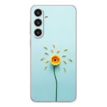 Чехлы с Цветами для Samsung Galaxy S26 Plus (VPrint) (Желтый цветок)