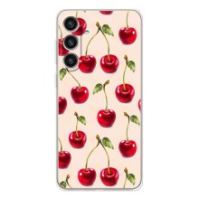 Чехлы с Фруктами для Samsung Galaxy S26 Plus (VPrint) (Вишня)