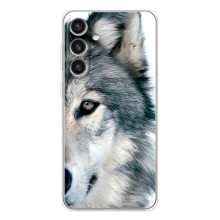 Чехлы с картинками животных Samsung Galaxy S26 Plus (Волк)