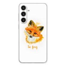 Чехлы с картинкой Лисички для Samsung Galaxy S26 Plus (VPrint) (Девочка Лиса)