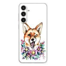 Чехлы с картинкой Лисички для Samsung Galaxy S26 Plus (VPrint) (Веселая лисичка)