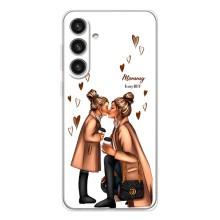 Чехол с печатью для Samsung Galaxy S26 Plus - (Мама с ребенком) (AlphaPrint) (Дочка и мама)