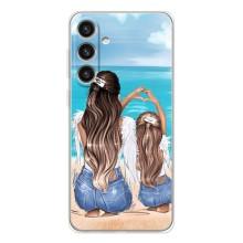Чехол с печатью для Samsung Galaxy S26 Plus - (Мама с ребенком) (AlphaPrint) (Мама с доченькой)