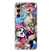 Чехлы с крутыми принтами для Samsung Galaxy S26 Plus - (PREMIUMPrint) (Monopoly man)