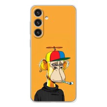 Чехлы с Обезьянами NFT для Samsung Galaxy S26 Plus (AlphaPrint) (Скучающая Обезьяна NFT)