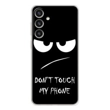 Чехол для Гелекси С26 Плюс - (AlphaPrint) с печатью (ТОП продаж) (Dont Touch)