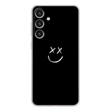 Чехол для Гелекси С26 Плюс - (AlphaPrint) с печатью (ТОП продаж) (Смайл)