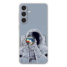 Чехол NASA для Samsung Galaxy S26 Plus (AlphaPrint) (Космонавт фото)