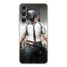 Силиконовый чехол с картинкой "Герой Pubg" на Samsung Galaxy S26 Plus – Пабг