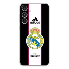 Чехол для Samsung Galaxy S26 Plus с принтом Реал Мадрид (Лого Real Madrid)