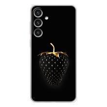 Чехол с изображением  вкусной еды для Samsung Galaxy S26 Plus – Чёрная клубника
