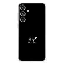 Чехол с картинками на черном фоне для Samsung Galaxy S26 Plus – Книжки