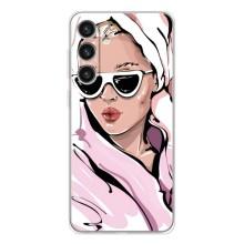 Чехол с картинкой Модные Девчонки Samsung Galaxy S26 Plus – Девушка в халате