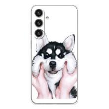 Бампер для Samsung Galaxy S26 Plus з картинкою "Песики" (Собака Хаскі)