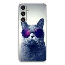 Чехол с принтом для Samsung Galaxy S26 Plus (AlphaPrint) Модные коты (Стильный кот)
