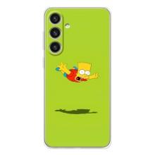 Чехол с Симпсонами для Samsung Galaxy S26 Plus (VPrint) (Барт Симпсон)