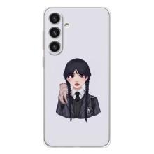 Чехлы Венсдей на Samsung Galaxy S26 Plus Уэнсдей (AlphaPrint) (Уэнздей и Вещь)