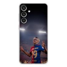 Чехол с футболистом Ламин Ямаль Samsung Galaxy S26 Plus (Ямаль на стадионе)