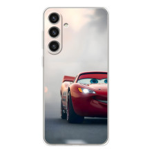 Силиконовый чехол Маквин для Samsung Galaxy S26 Plus – Маквин на трасе