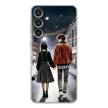 Чехол с дизайном Венздей 2 на Samsung Galaxy S26 Plus – Уэнсдей и Тайлер