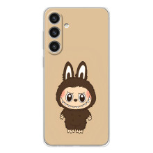 Чехол с Лабубу на Samsung Galaxy S26 Plus (Коричневый Лабубу)