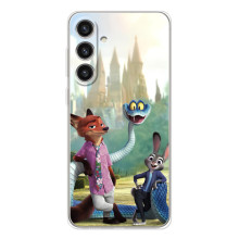 Чехол Зоотрополіс на Samsung Galaxy S26 Plus – Ник Джуди и змея