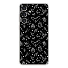 Новогодние, Праздничные Чехлы для Samsung Galaxy S26 Plus - 2024 год (Новогодний фон)