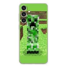 Чехлы для Samsung Galaxy S26 Plus (Персонажи Майн Крафт) – Крипер 2