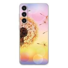 Силиконовый Чехол с одуванчиками на Samsung Galaxy S26 Plus – Цветок-одуванчик
