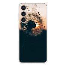 Силиконовый Чехол с одуванчиками на Samsung Galaxy S26 Plus – Красивый одуванчик