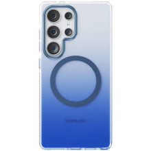 Чохол TPU+PC Phantom with MagSafe для Samsung Galaxy S26 Ultra – Блакитний