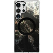 Чехол TPU Shiny Mountain (MagFit) для Samsung Galaxy S26 Ultra – Черный