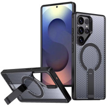 Чехол TPU Breeze with MagSafe stand для Samsung Galaxy S26 Ultra – Черный