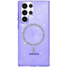 Чехол TPU Eclipse Sparkle (MagFit) для Samsung Galaxy S26 Ultra – Фиолетовый