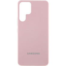 Чехол Silicone Cover Lakshmi (AAA) with Logo для Samsung Galaxy S26 Ultra – Розовый