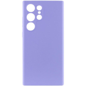 Чехол Silicone Cover Lakshmi Full Camera (AAA) для Samsung Galaxy S26 Ultra – Сиреневый