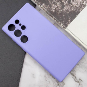 Чехол Silicone Cover Lakshmi Full Camera (AAA) для Samsung Galaxy S26 Ultra – Сиреневый