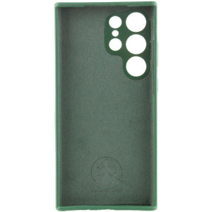 Чехол Silicone Cover Lakshmi Full Camera (AAA) для Samsung Galaxy S26 Ultra – Зеленый