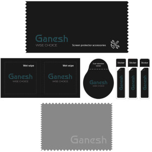 Защитное стекло Ganesh (Full Cover) для Samsung Galaxy S26 Ultra – Черный