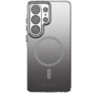 Чехол TPU+PC Puloka Resplendent with Magnetic Fit для Samsung Galaxy S26 Ultra – Серый