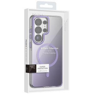 Чехол TPU+PC Puloka Resplendent with Magnetic Fit для Samsung Galaxy S26 Ultra – Фиолетовый