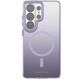 Чехол TPU+PC Puloka Resplendent with Magnetic Fit для Samsung Galaxy S26 Ultra – Фиолетовый