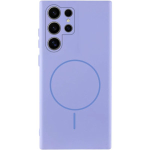 Чехол Silicone Cover Lakshmi Full Camera (AA) with Magnetic Fit для Samsung Galaxy S26 Ultra – Сиреневый