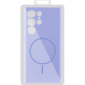 Чехол Silicone Cover Lakshmi Full Camera (AA) with Magnetic Fit для Samsung Galaxy S26 Ultra – Сиреневый
