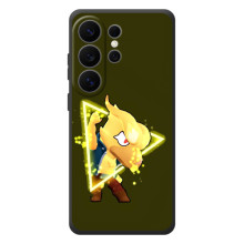 Бампер (ТПУ) с принтом Brawl Stars на Галаксі С26 Ультра (Ворон)