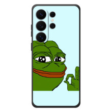 Чехлы с картинкой  Жаба Мем на Samsung Galaxy S26 Ultra