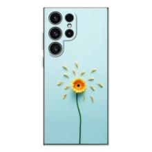 Чохли з квітами для Samsung Galaxy S26 Ultra (VPrint) (Жовта квітка)