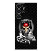 Чехлы с крутыми принтами для Samsung Galaxy S26 Ultra - (PREMIUMPrint) (Супер Марио)