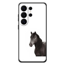 Чехлы с Лошадью дляSamsung Galaxy S26 Ultra (VPrint) – Черный Конь